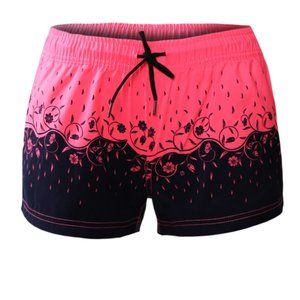 Women's Athletic or Swim Shorts With Graphic Print